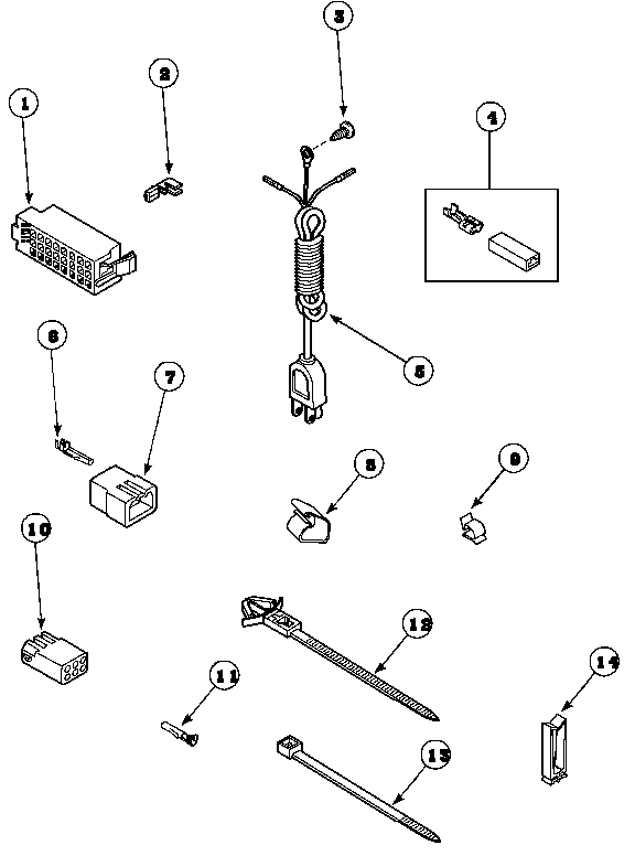 11 - POWER CORD AND TERMINALS