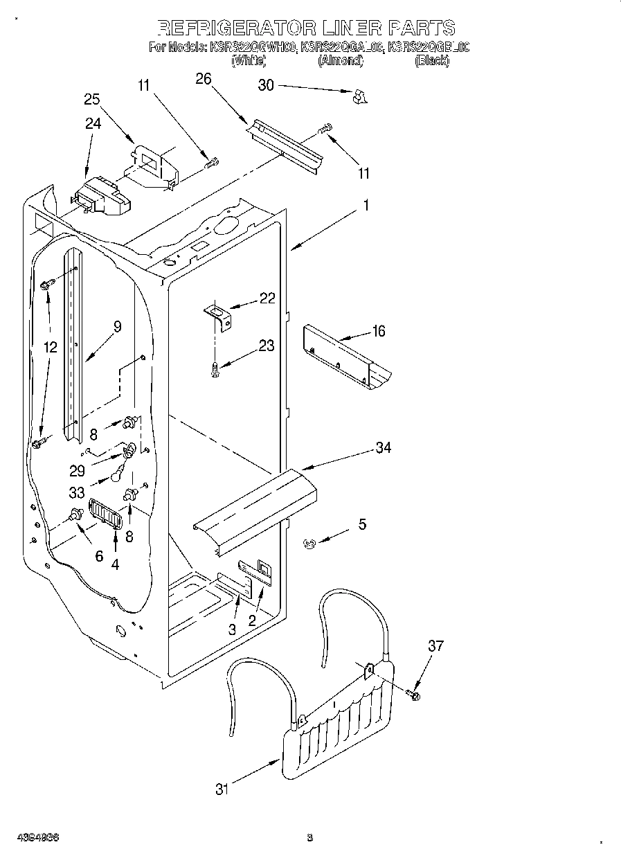 02 - REFRIGERATOR LINER