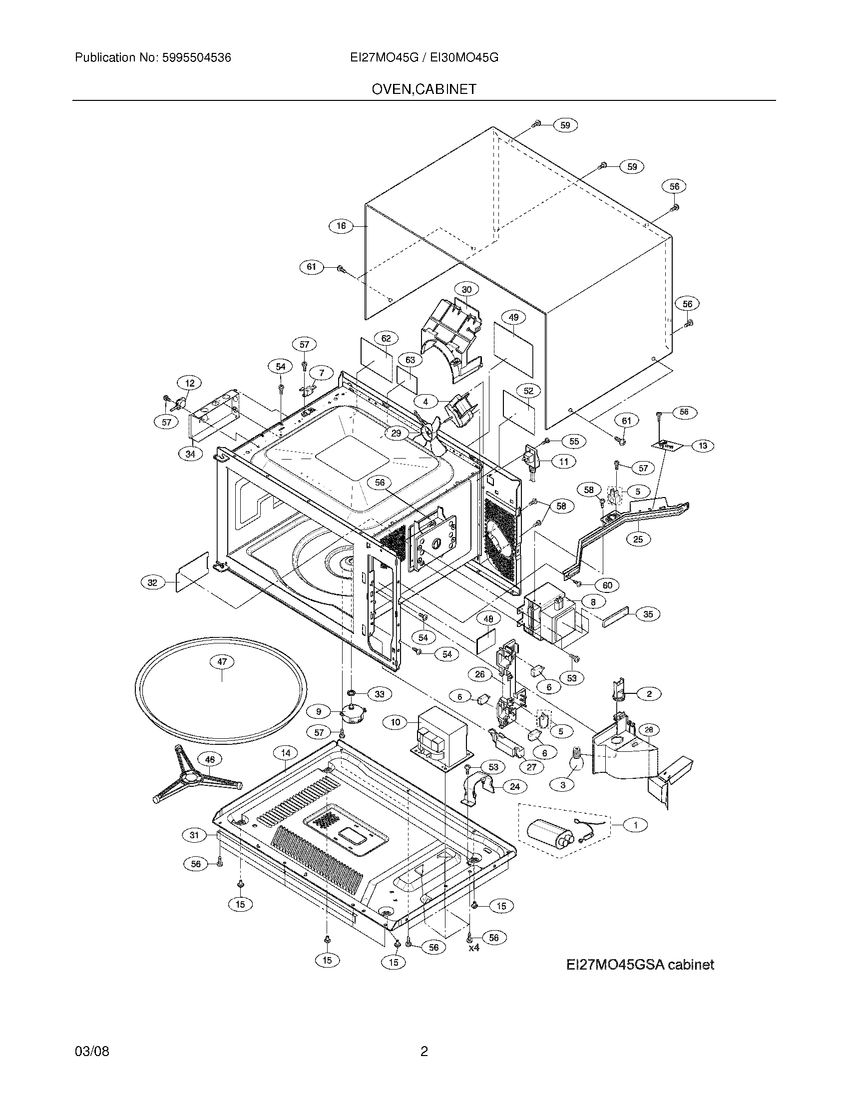 03 - OVEN, CABINET