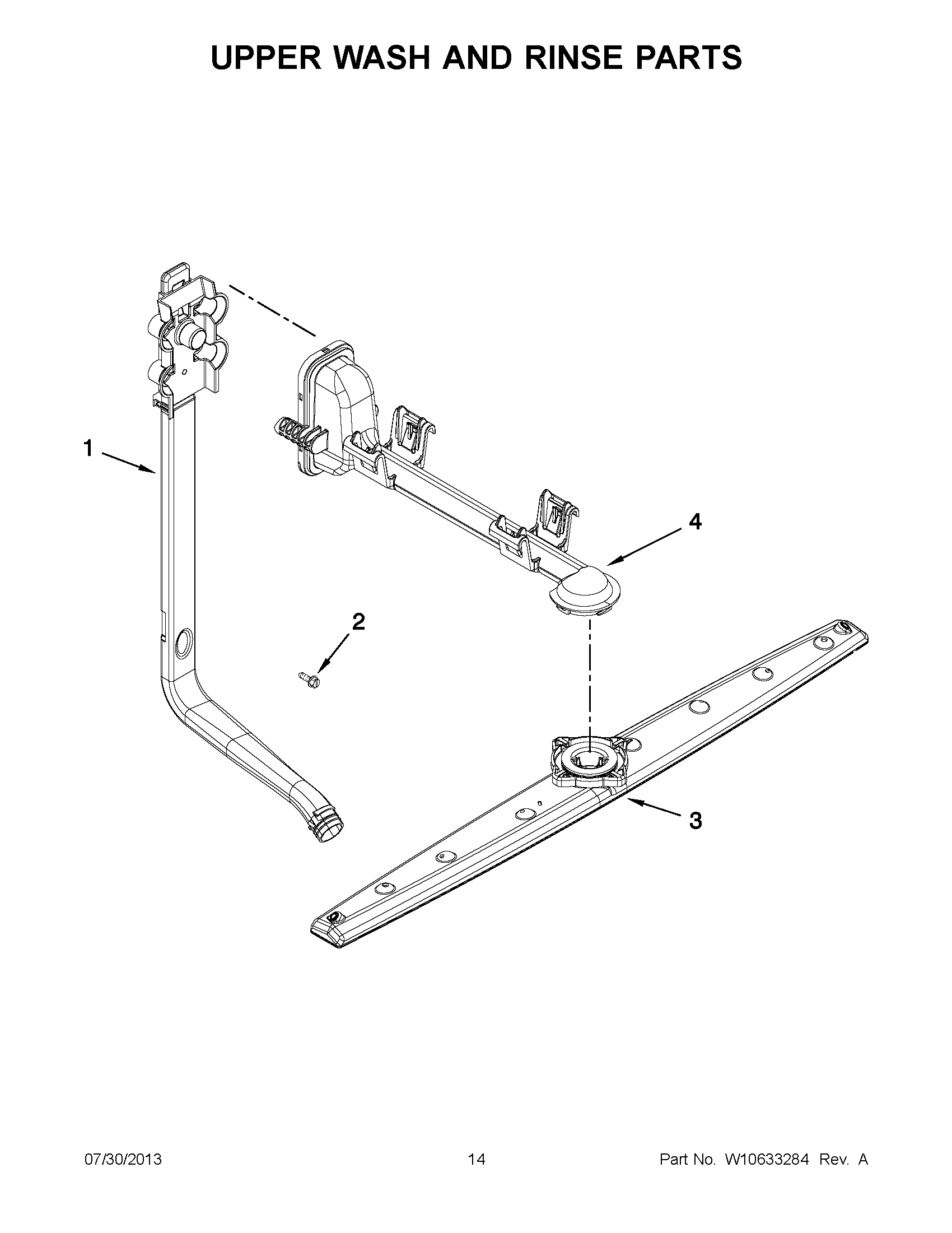 07 - UPPER WASH AND RINSE PARTS