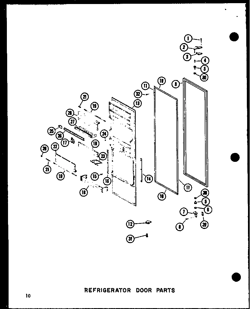 13 - REF DOOR PARTS