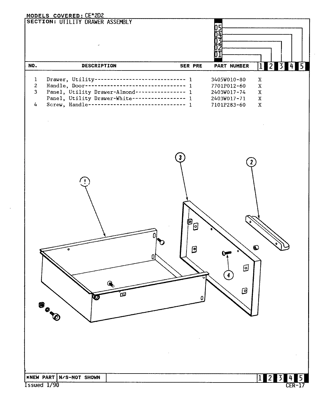 04 - DRAWER ASSEMBLY