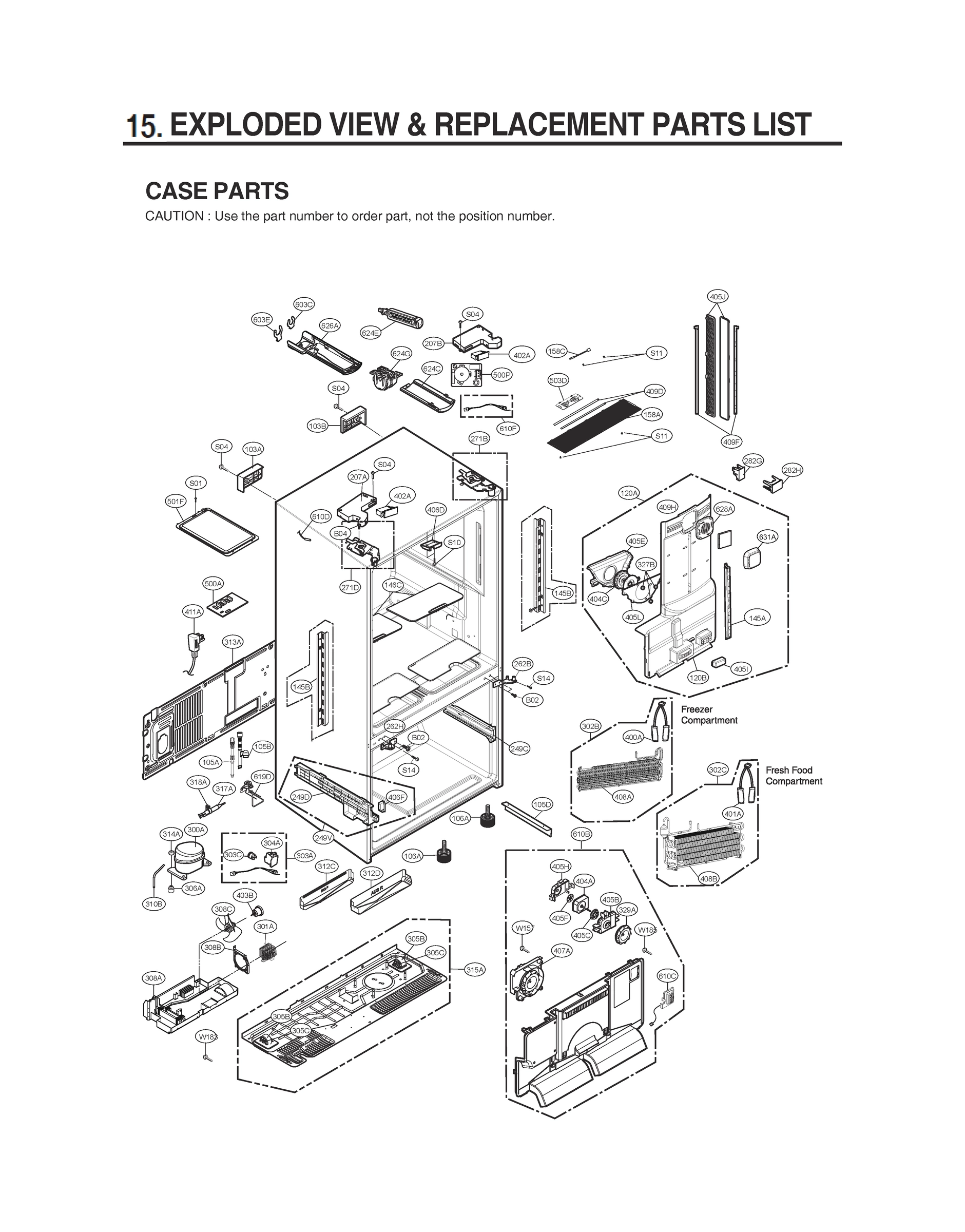 CASE PARTS