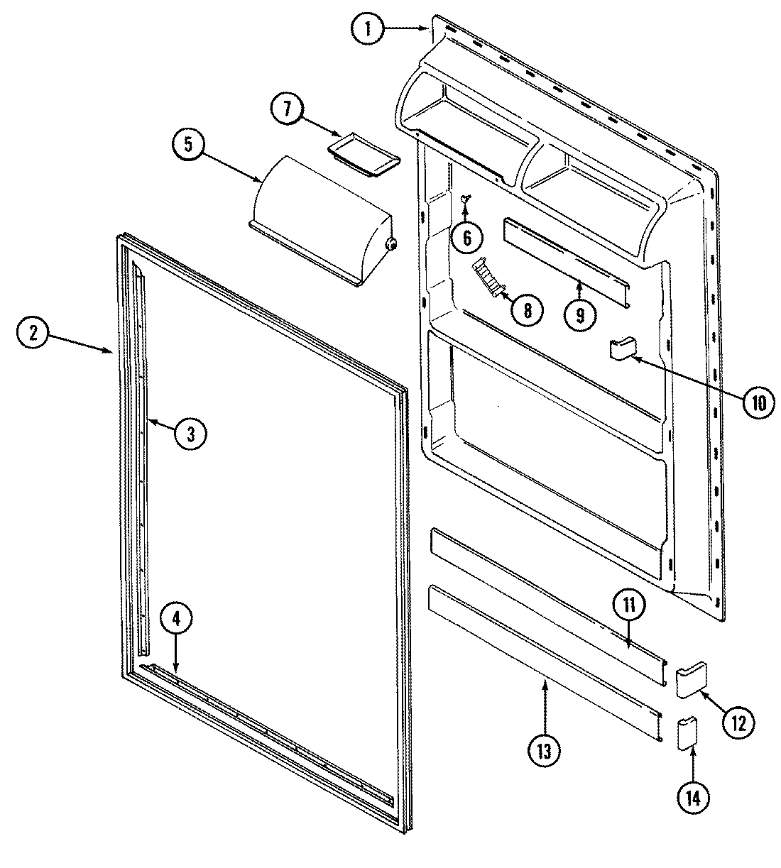 05 - FRESH FOOD INNER DOOR