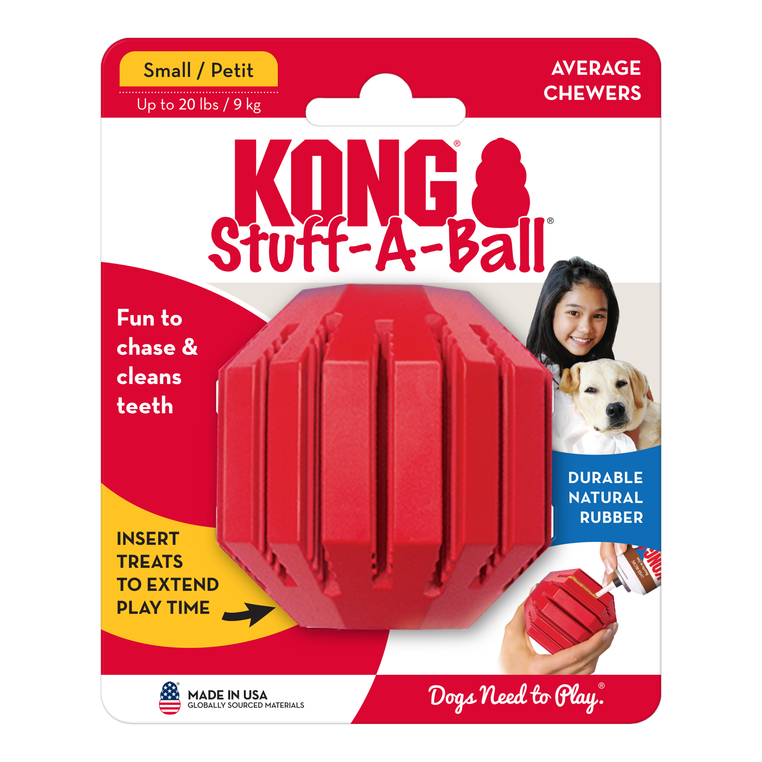 KONG Stuff-A-Ball onpack product image