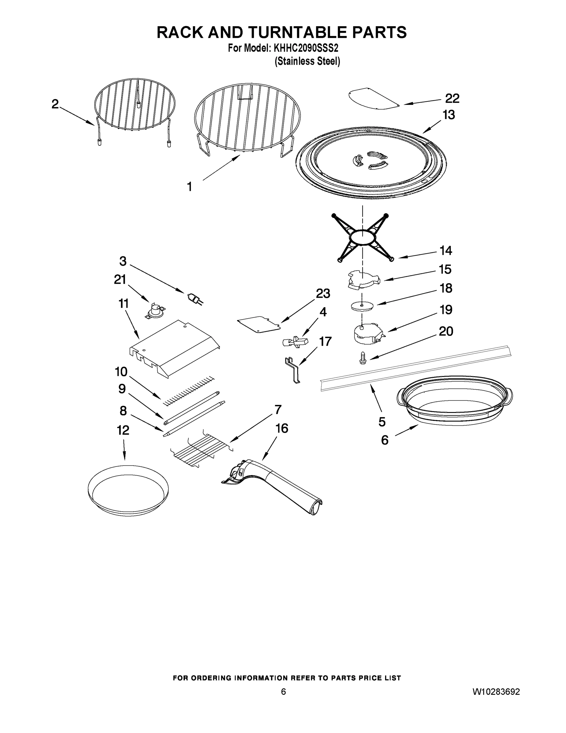 05 - RACK AND TURNTABLE PARTS