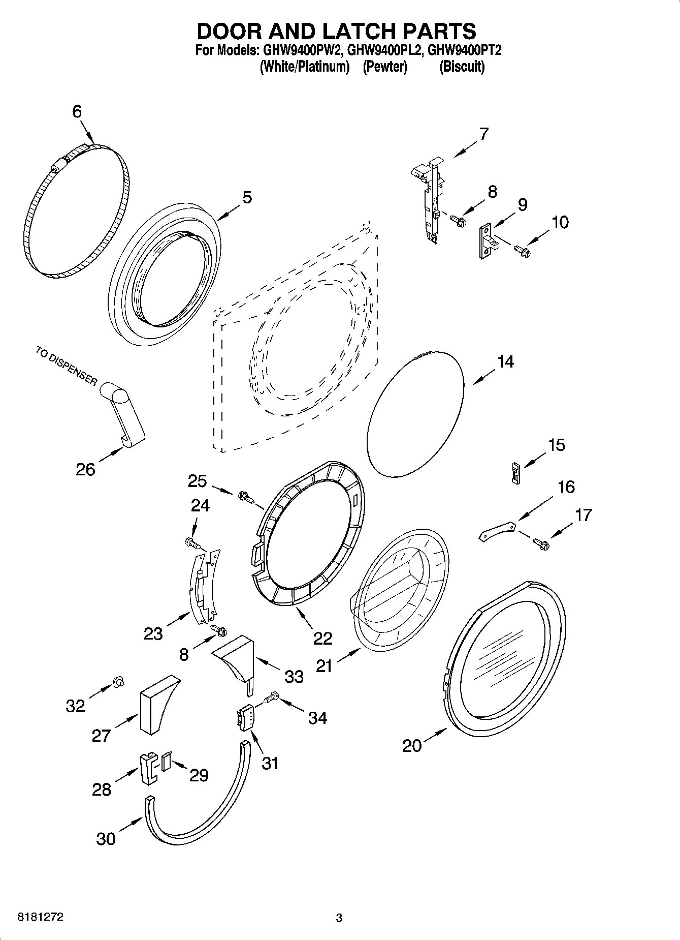 02 - DOOR AND LATCH PARTS