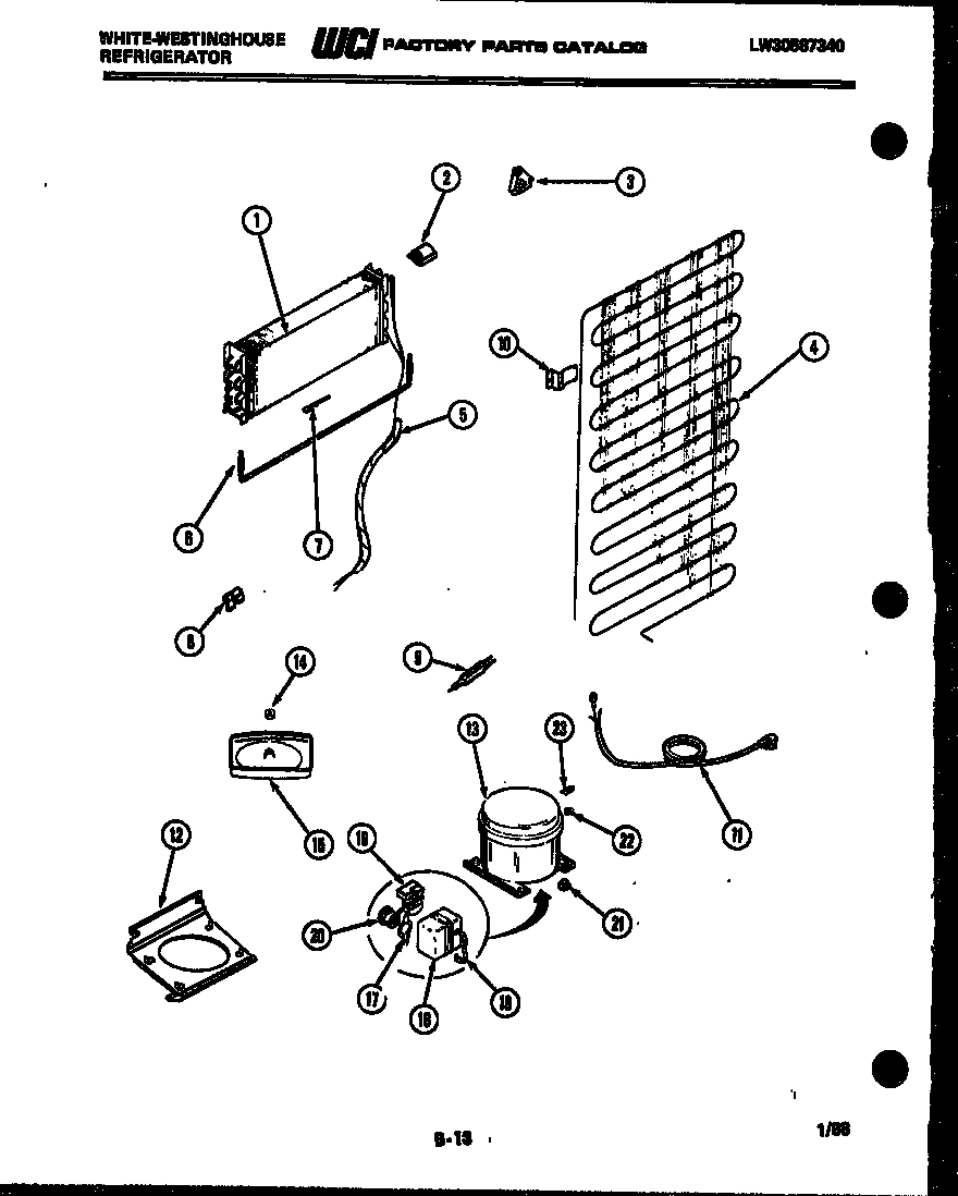 04 - SYSTEM AND AUTOMATIC DEFROST PARTS