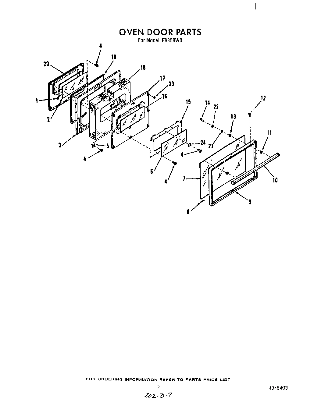 06 - OVEN DOOR