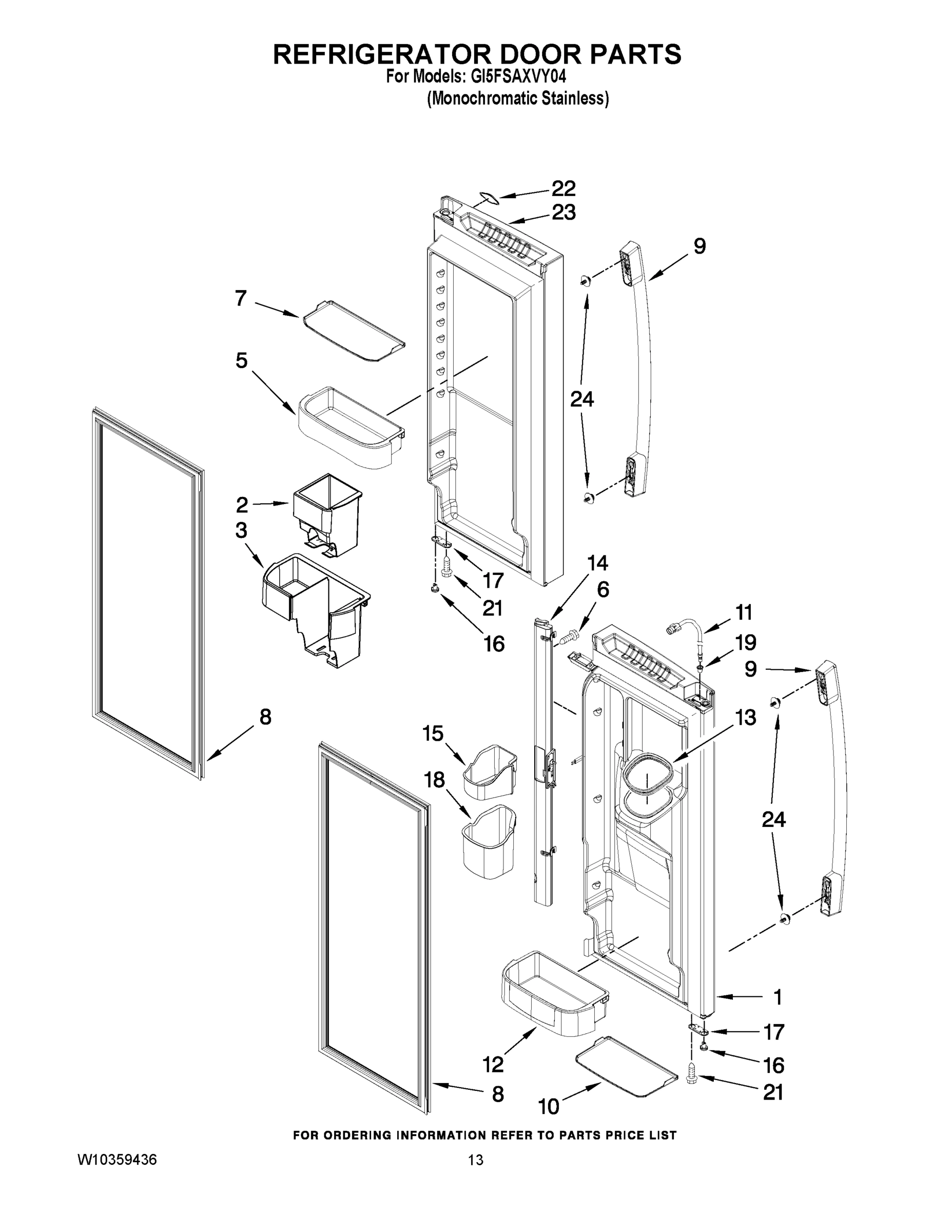 07 - REFRIGERATOR DOOR PARTS