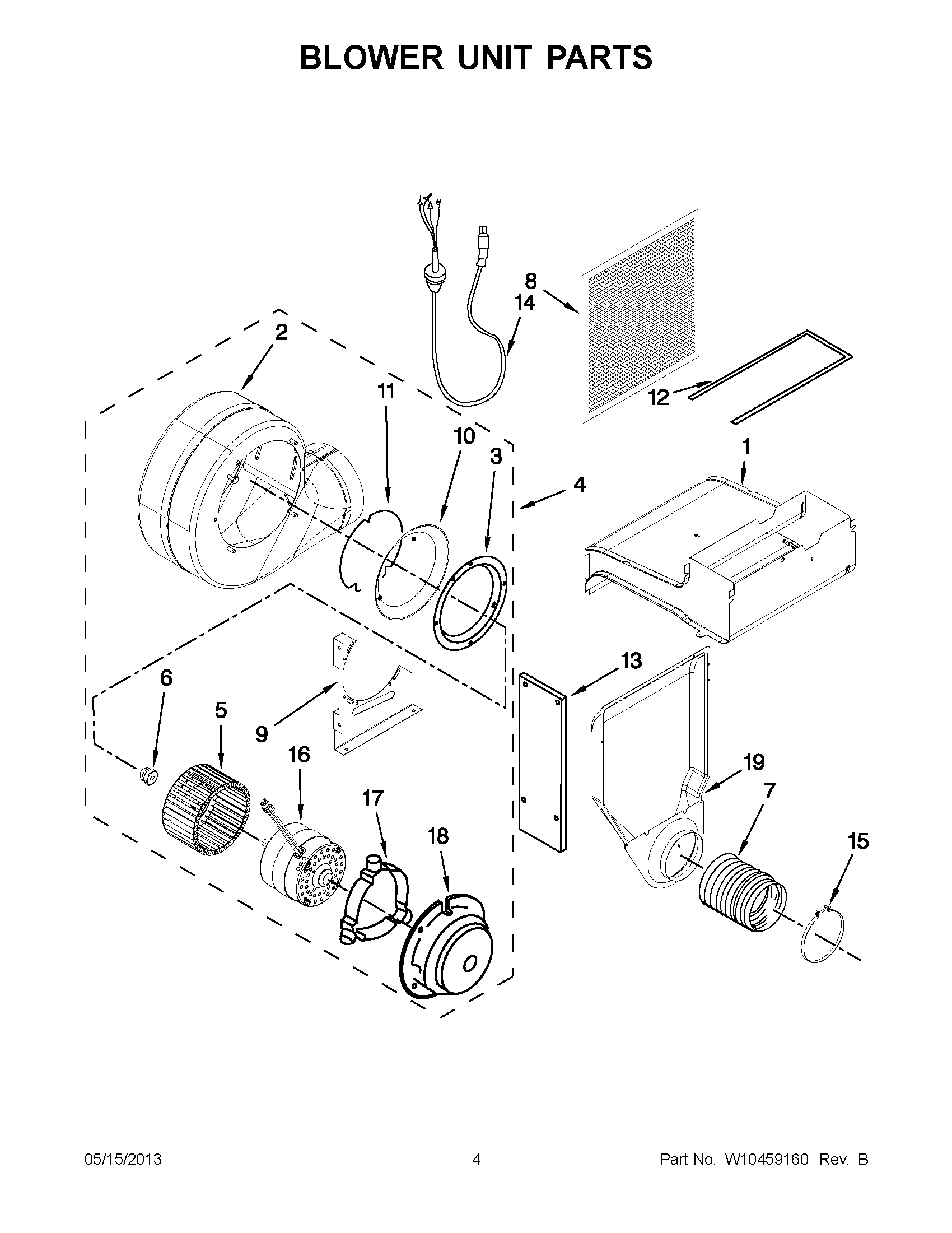 02 - BLOWER UNIT PARTS