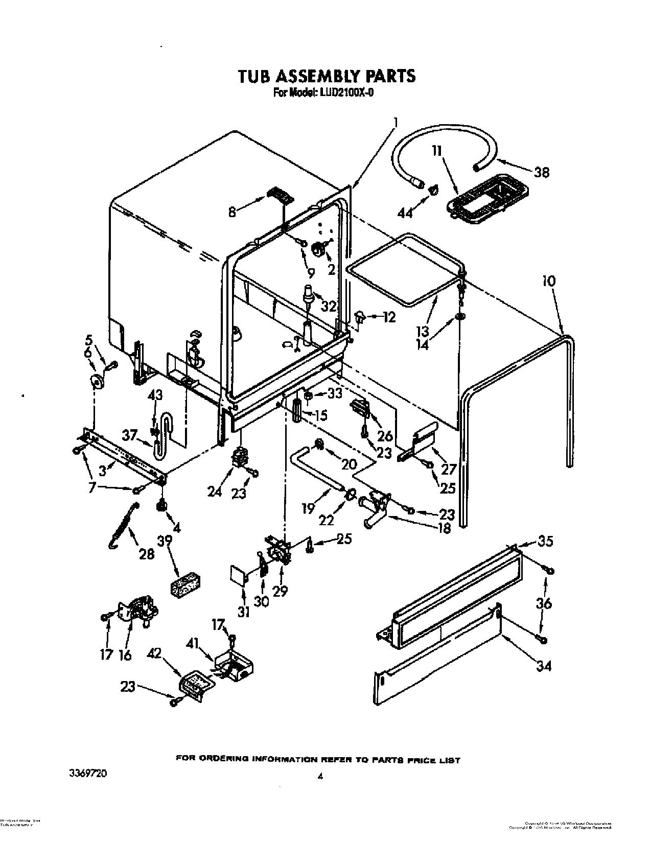 04 - TUB ASSEMBLY