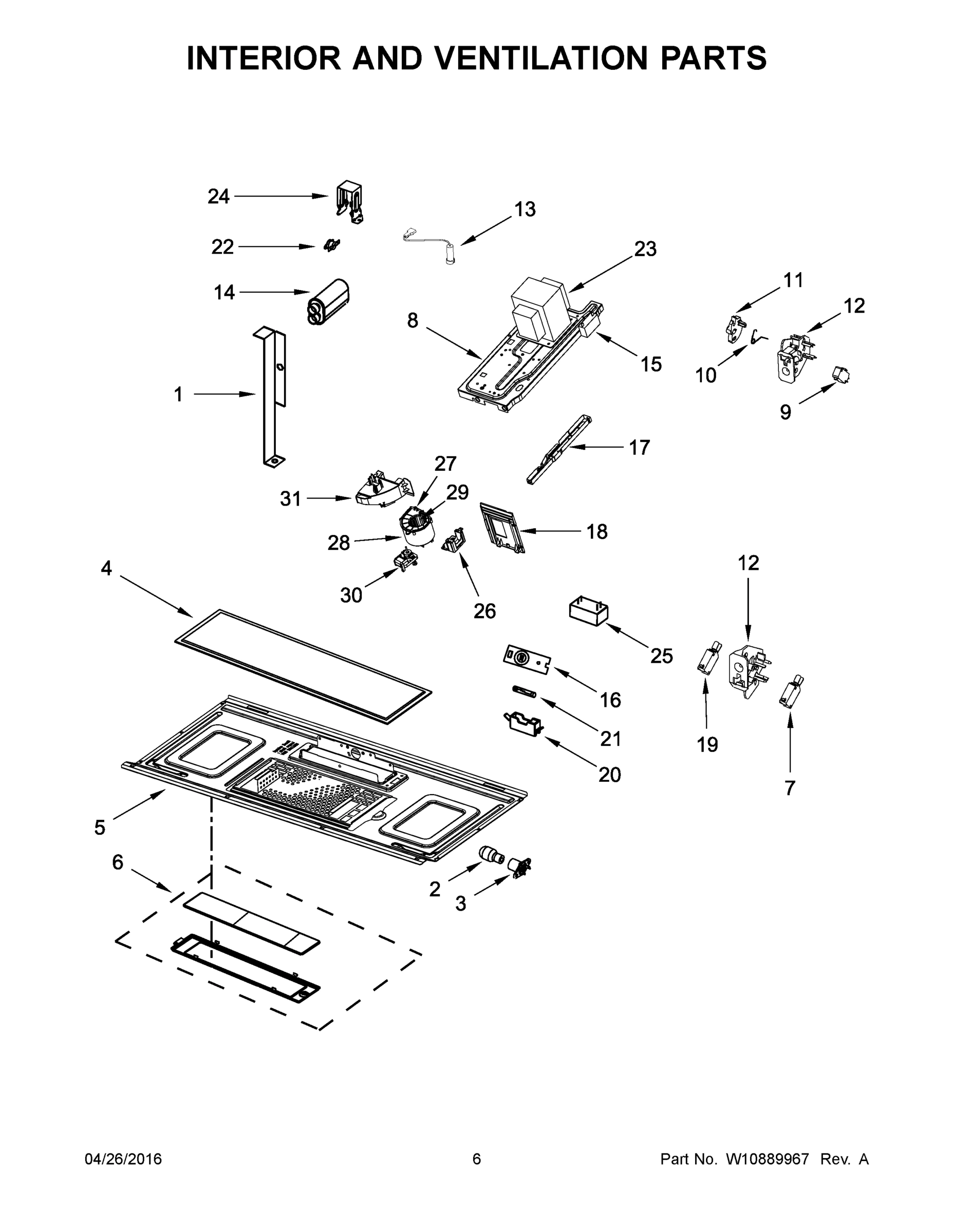 04 - INTERIOR AND VENTILATION PARTS