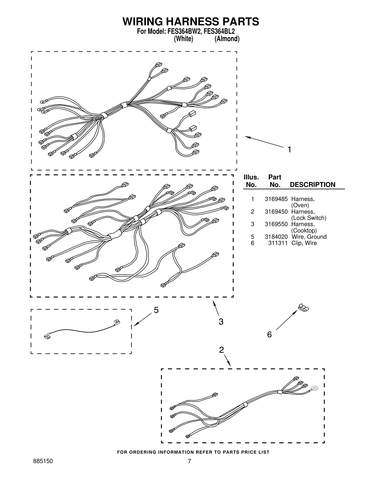 WIRING HARNESS PARTS