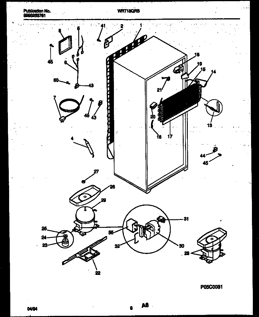 05 - SYSTEM AND AUTOMATIC DEFROST PARTS