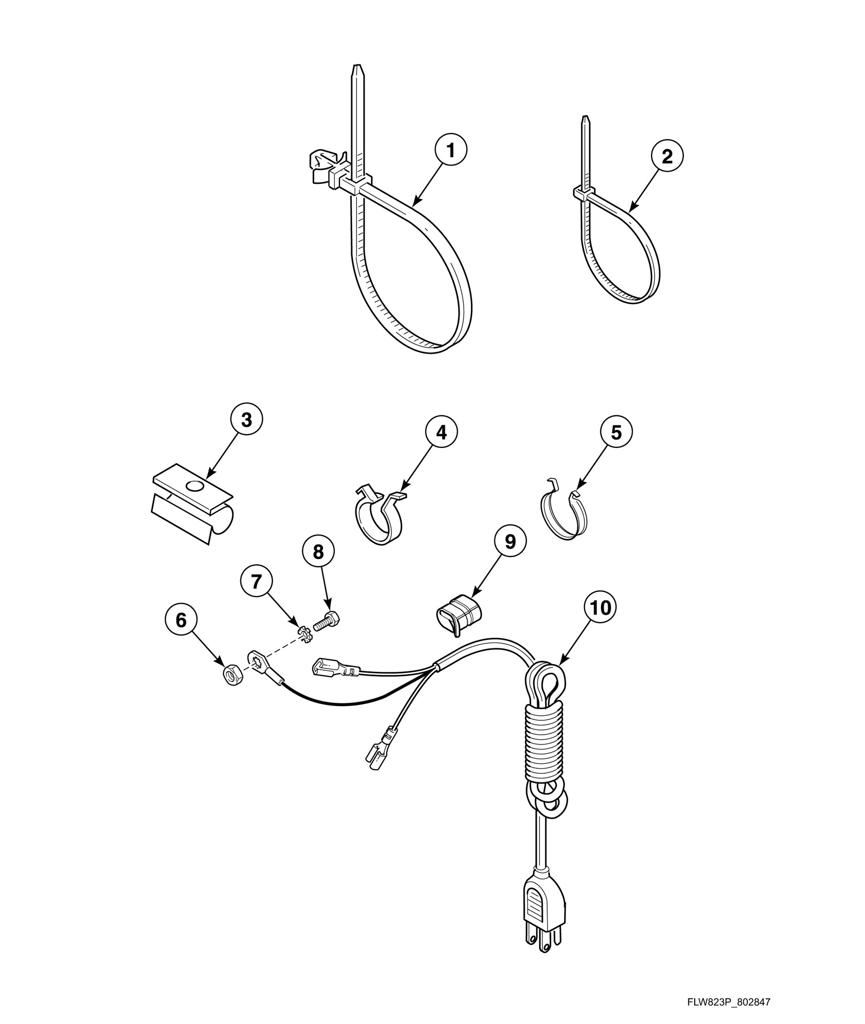 Wire Ties and Harness Clips