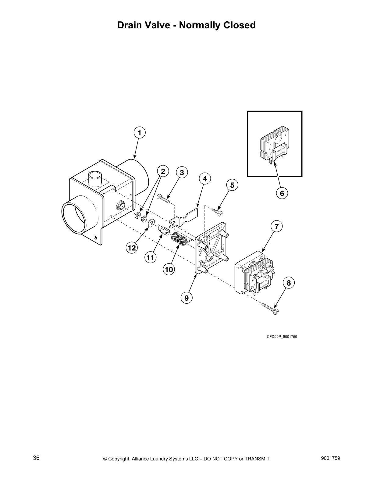Drain Valve - Normally Closed