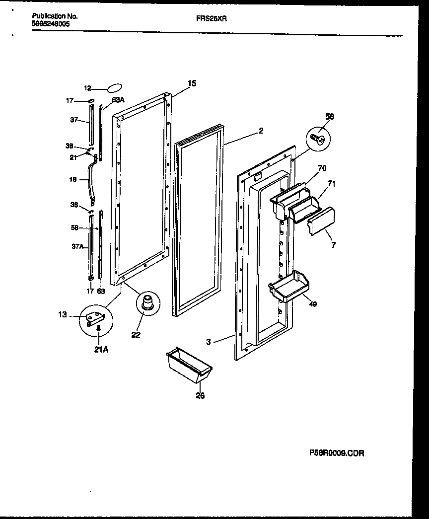 03 - REFRIGERATOR DOOR PARTS