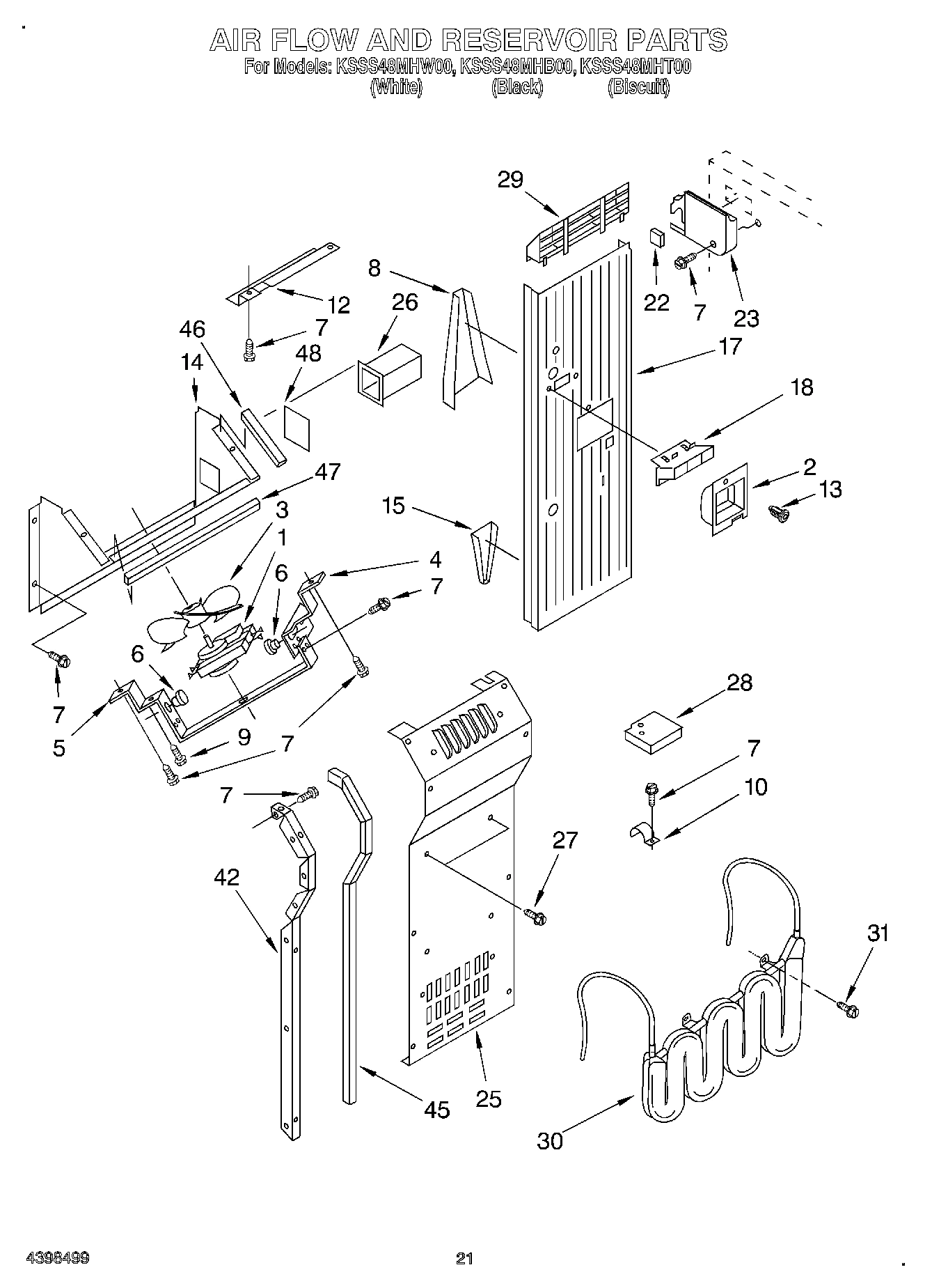 14 - AIR FLOW AND RESERVOIR