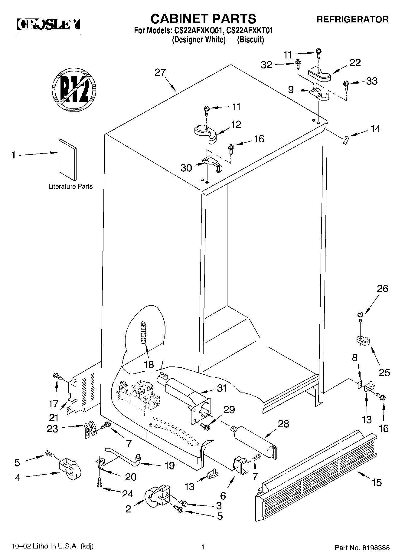 01 - CABINET, LITERATURE