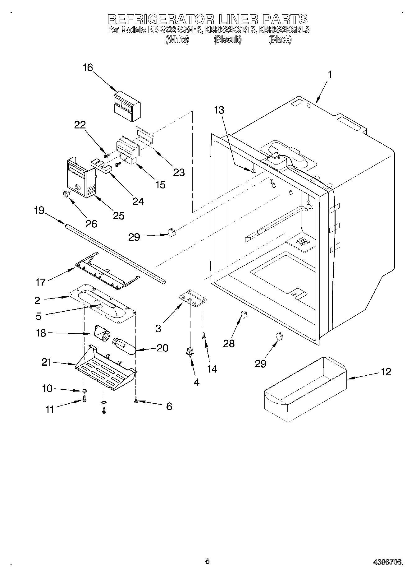 04 - REFRIGERATOR LINER