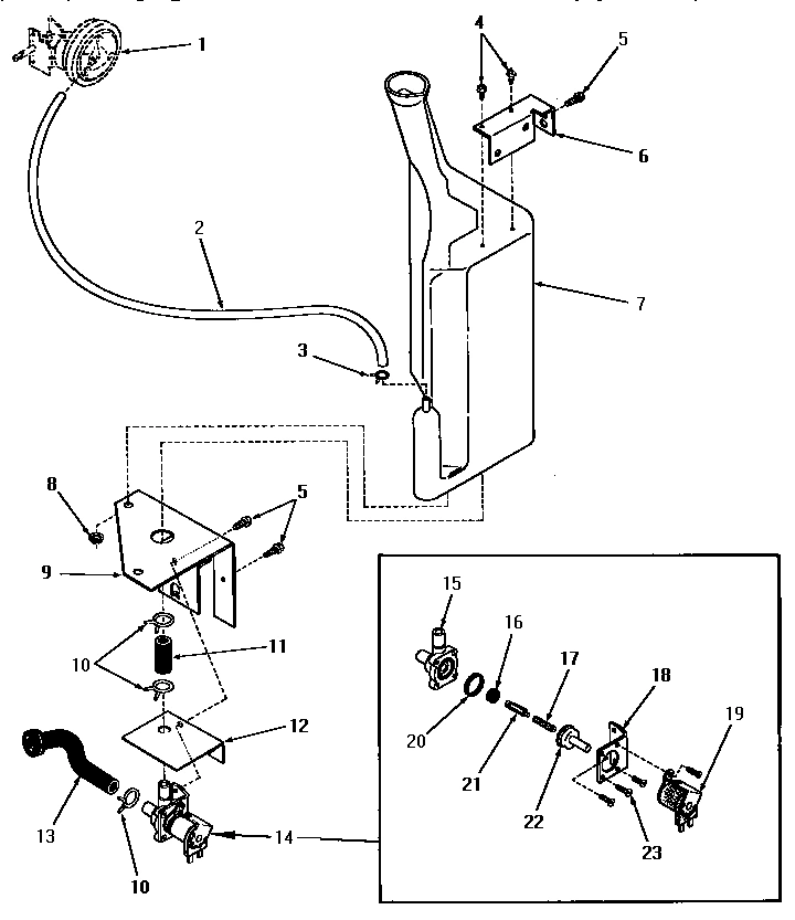 19 - RESERVOIR & DRAIN VALVE