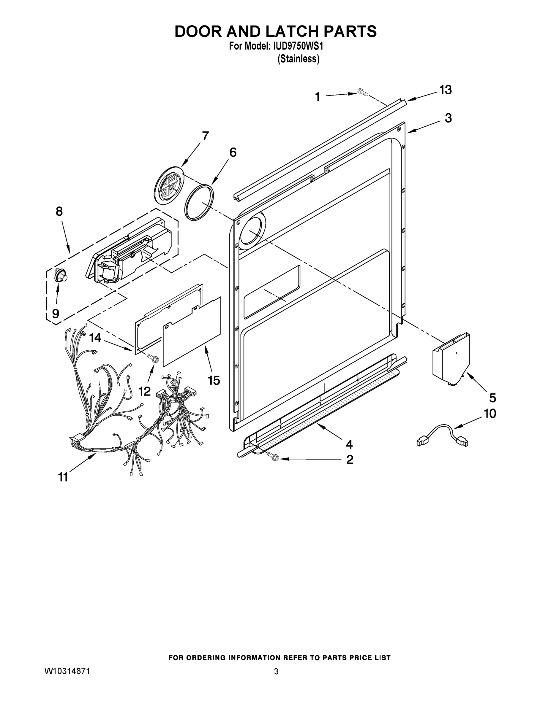 03 - DOOR AND LATCH PARTS