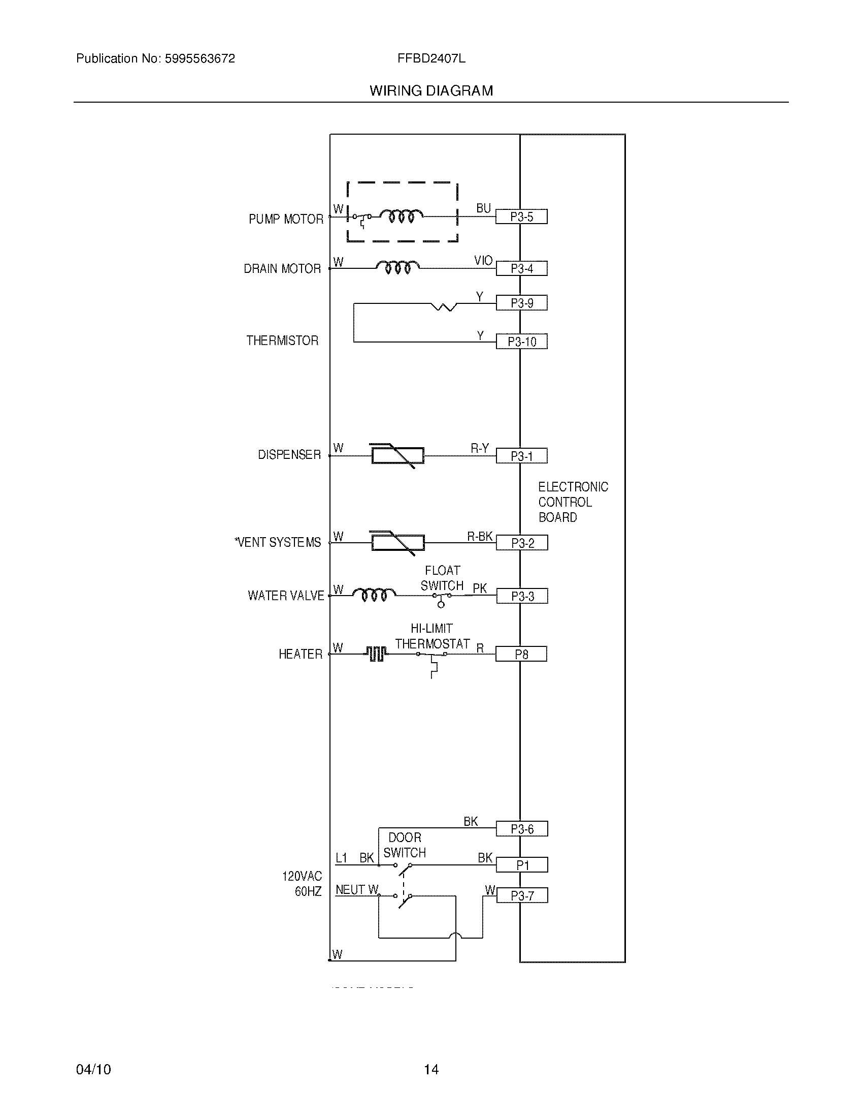 14 - WIRING DIAGRAM