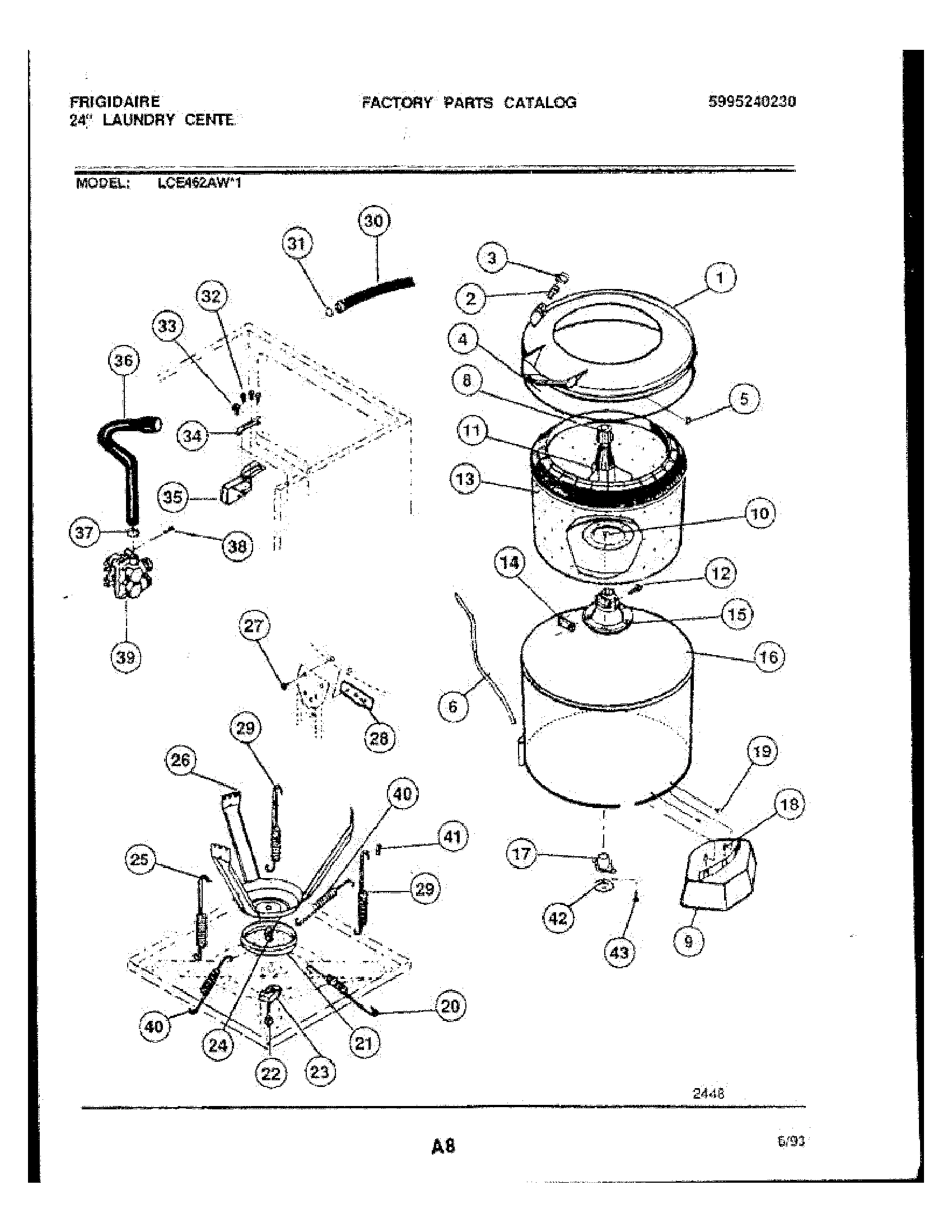 05 - TUBS, WATER VALVE AND LID SWITCH