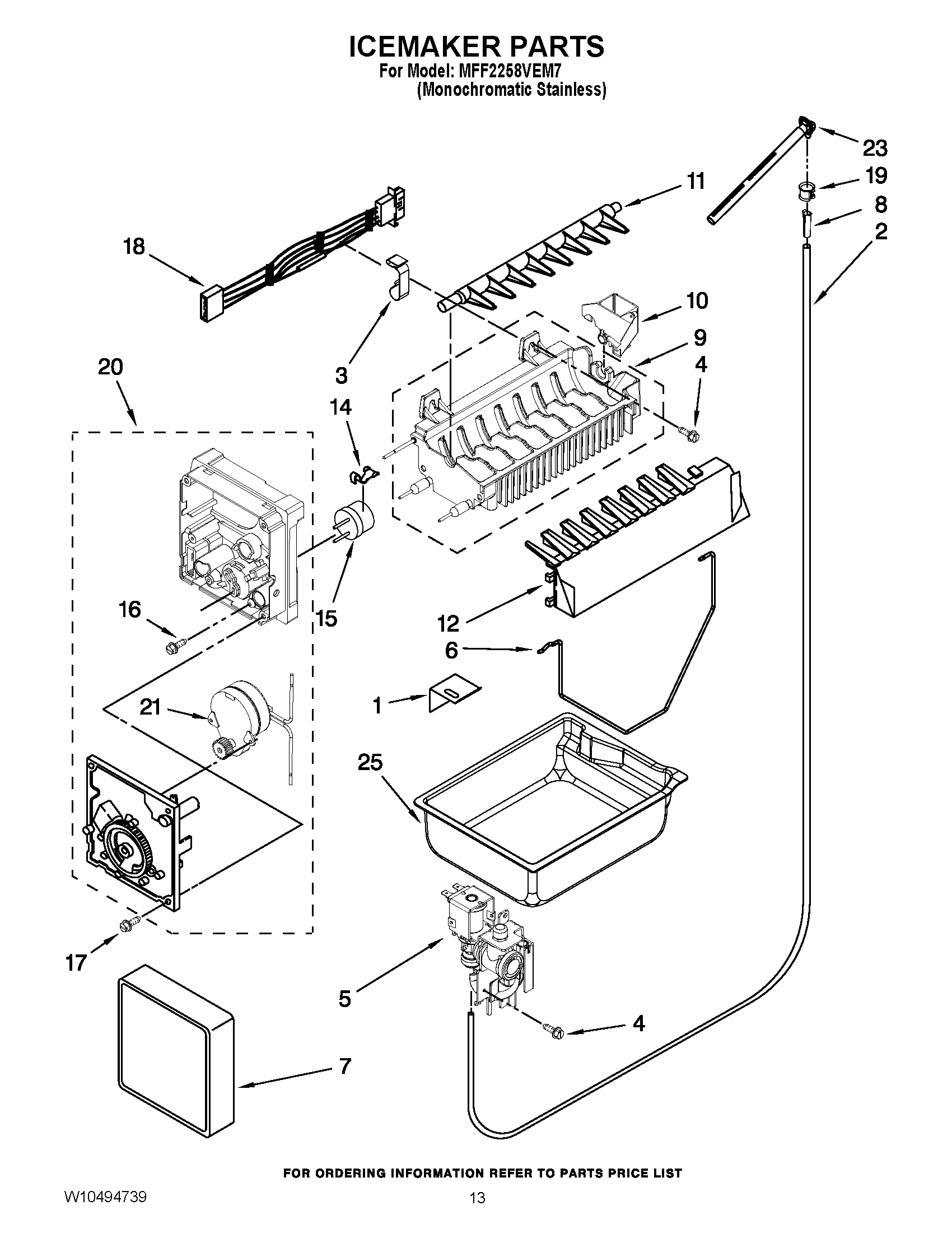08 - ICEMAKER PARTS