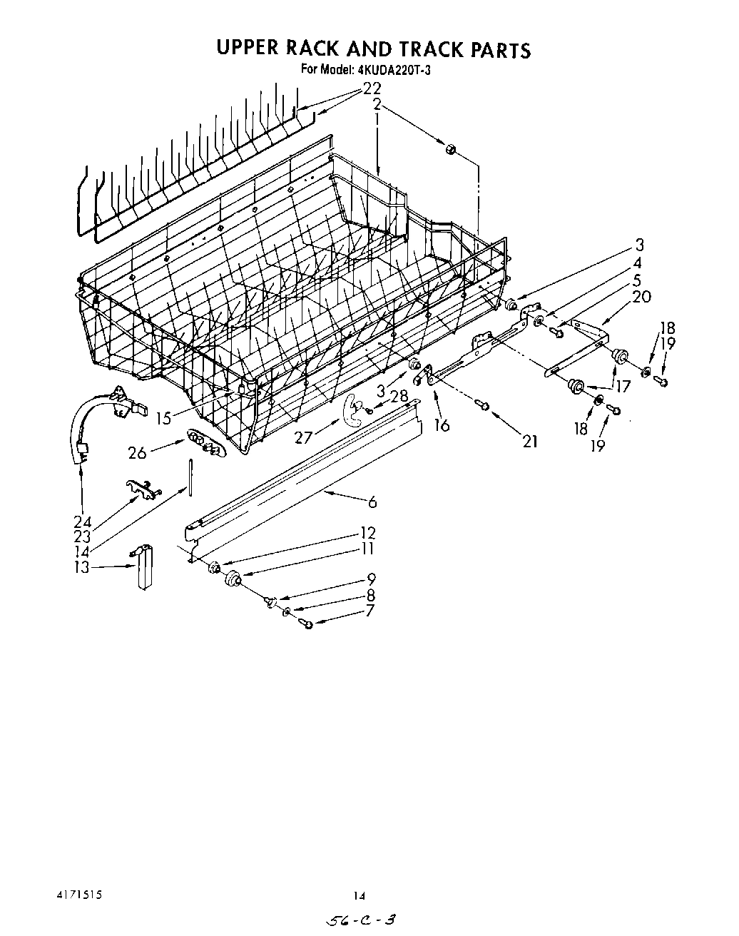 11 - UPPER RACK AND TRACK