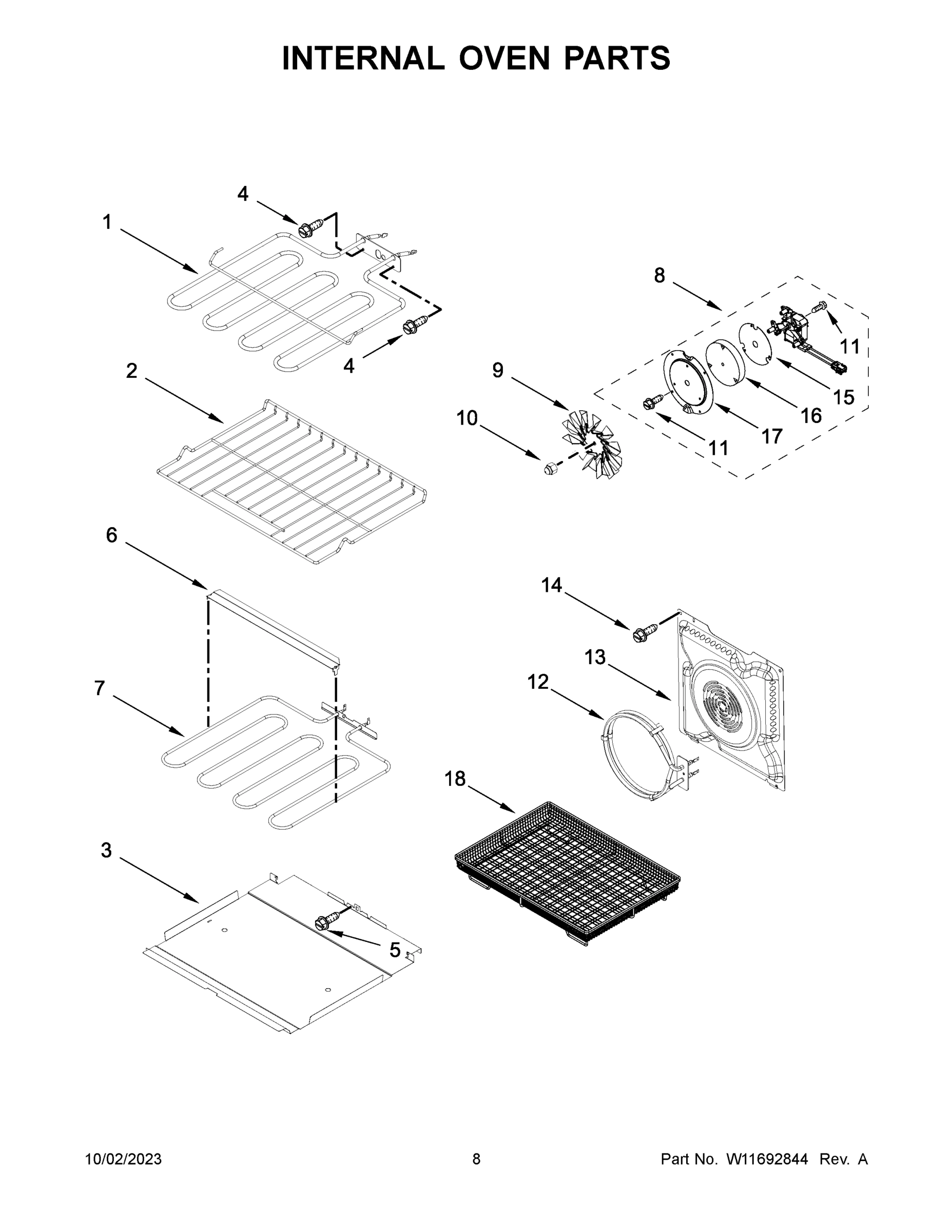 05 - INTERNAL OVEN PARTS