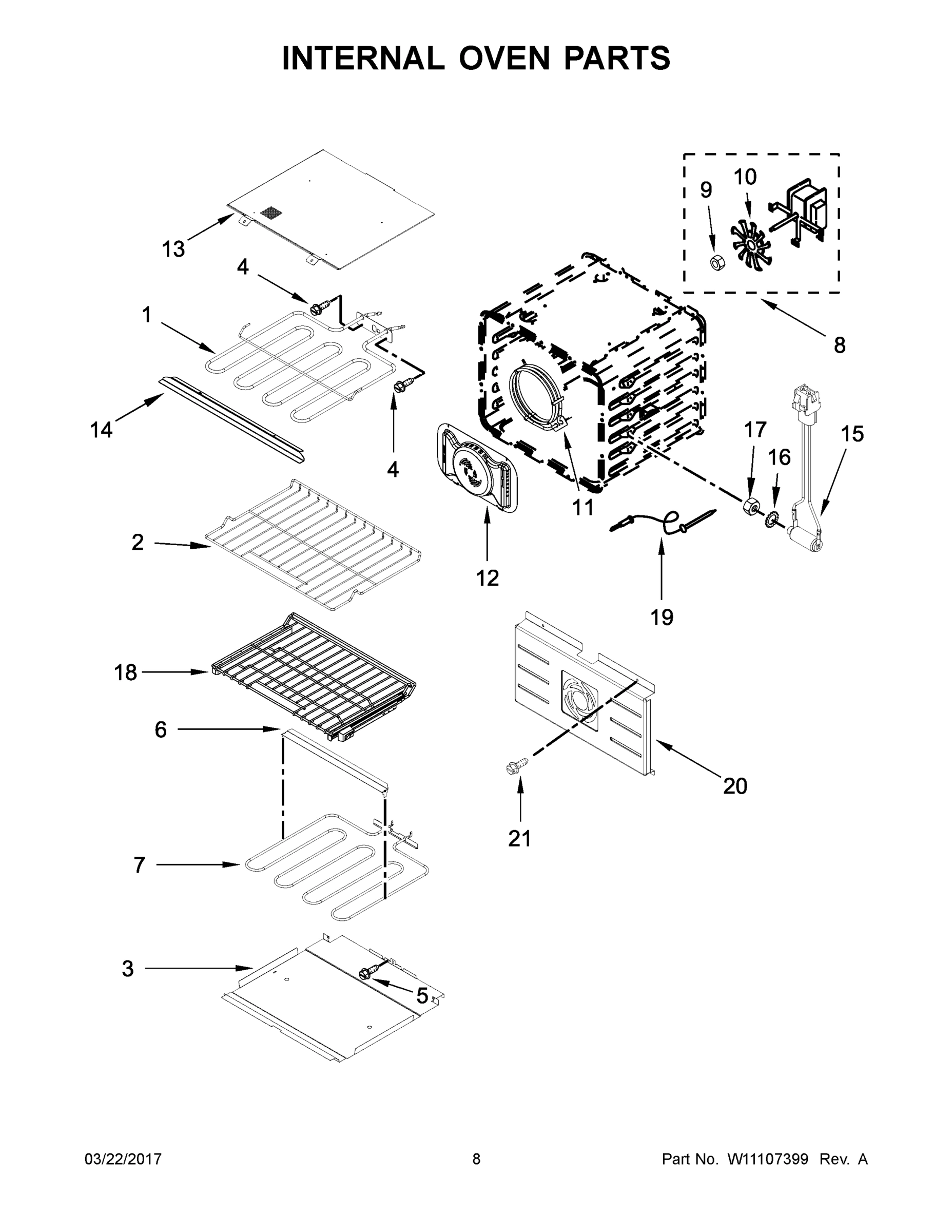 05 - INTERNAL OVEN PARTS