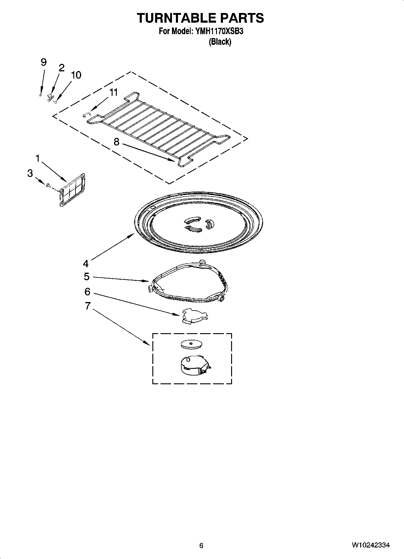 05 - TURNTABLE PARTS