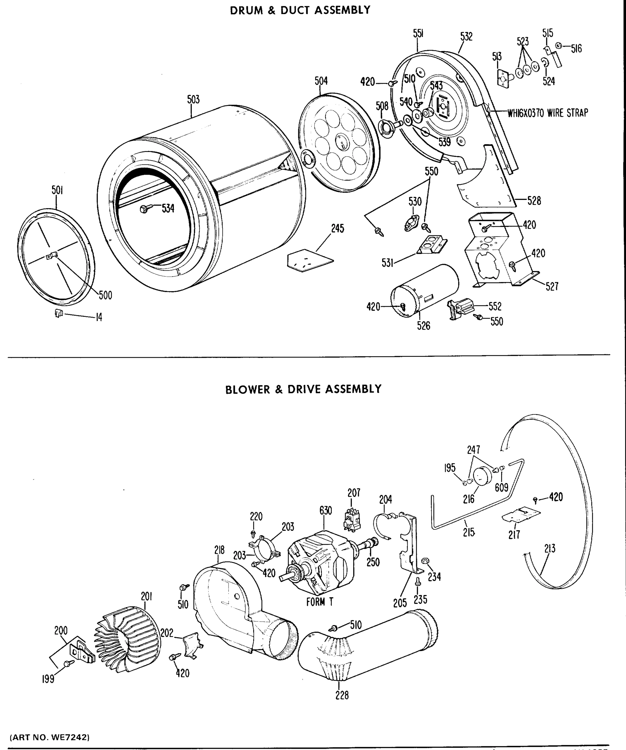 DRUM & DUCT ASSEMBLY