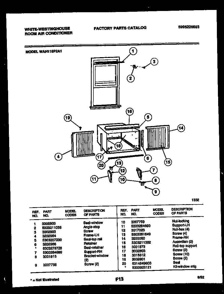 06 - CABINET AND INSTALLATION PARTS