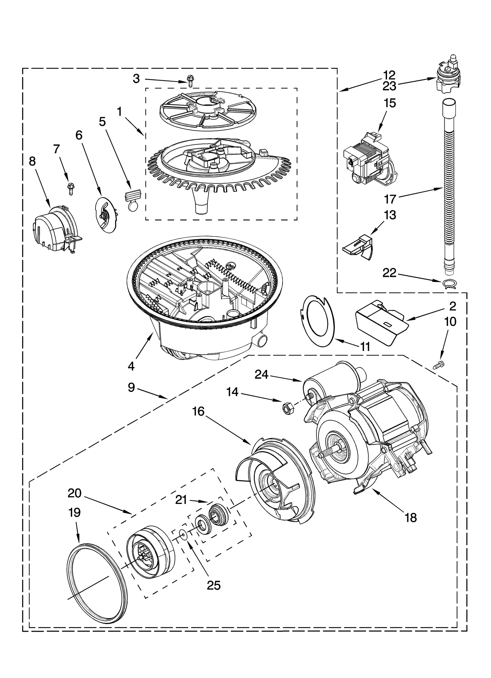 PUMP AND MOTOR PARTS