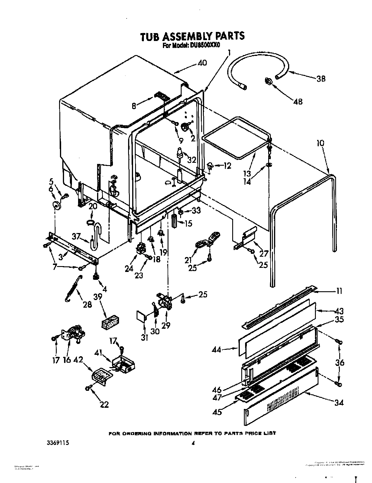 04 - TUB ASSEMBLY
