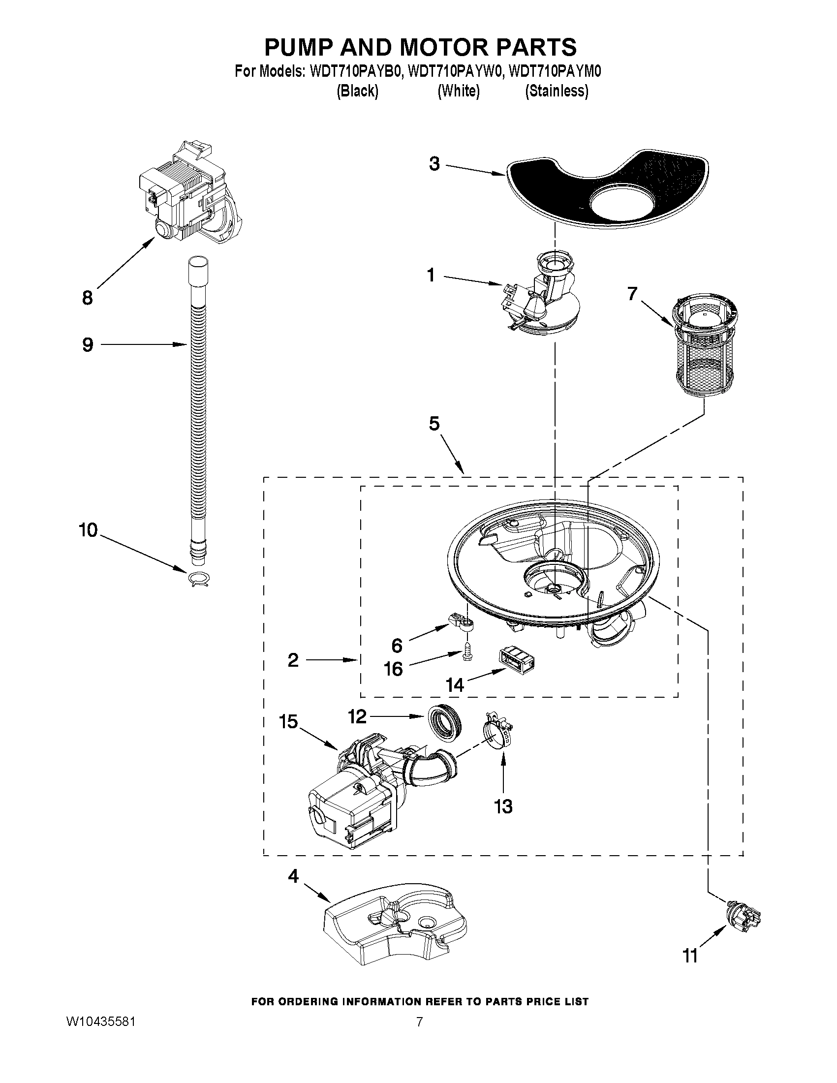 06 - PUMP AND MOTOR PARTS