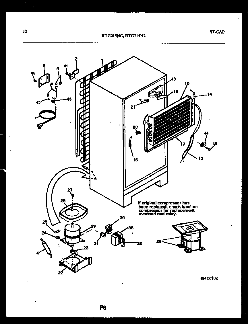 07 - SYSTEM AND AUTOMATIC DEFROST PARTS