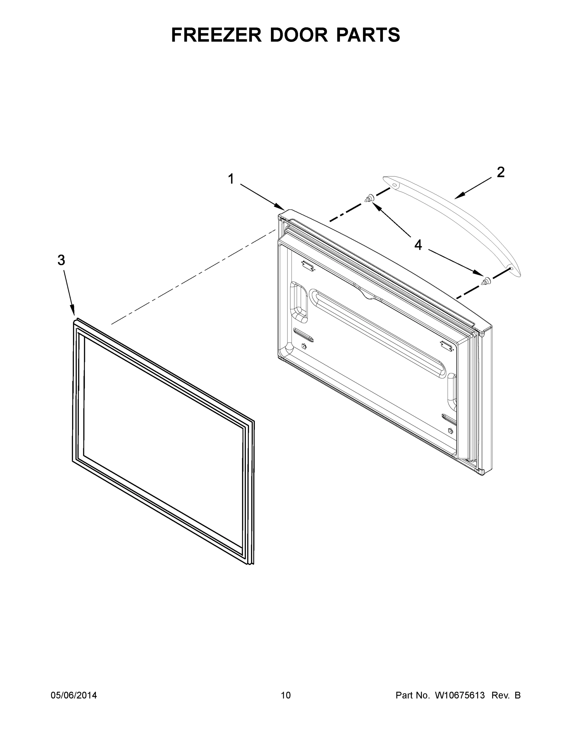 06 - FREEZER DOOR PARTS