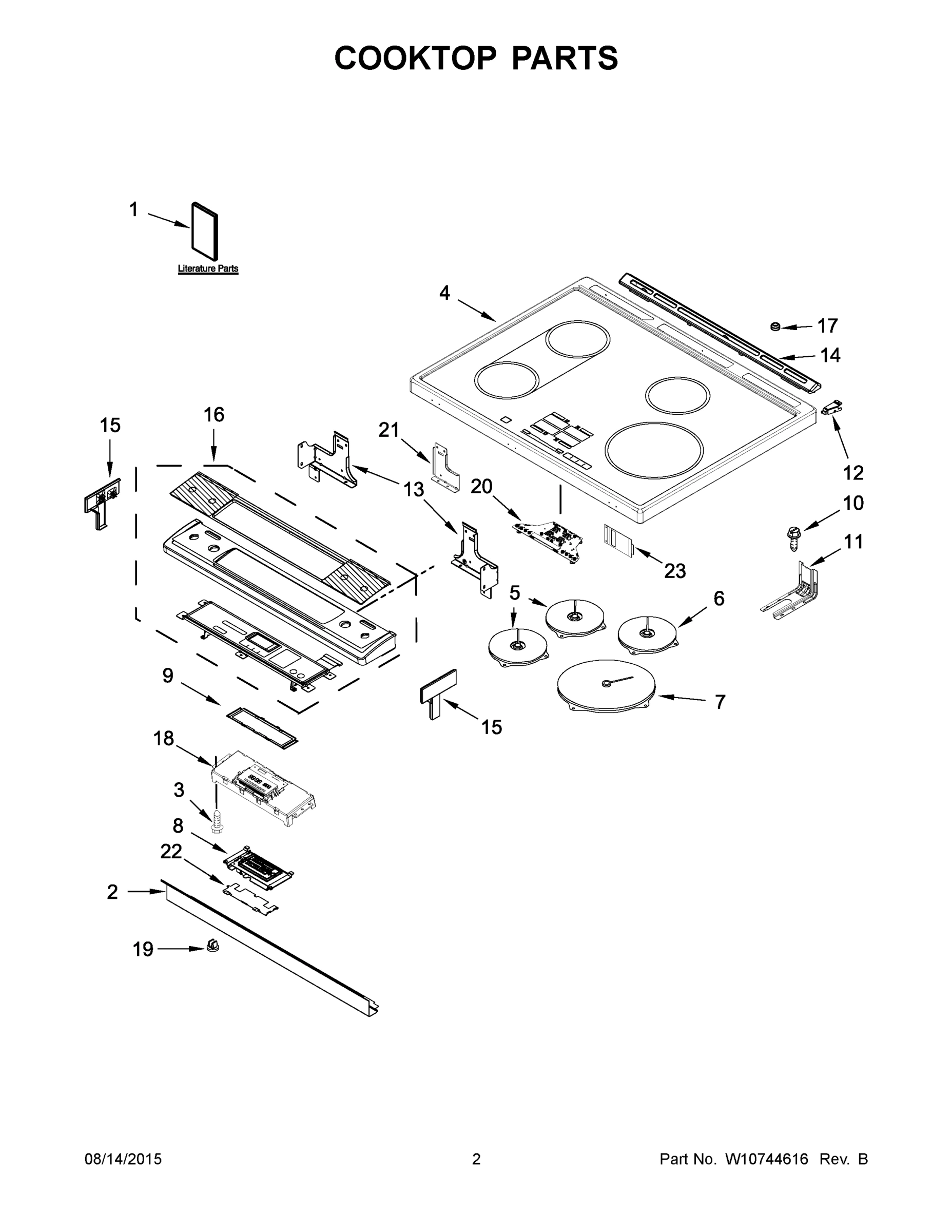 02 - COOKTOP PARTS