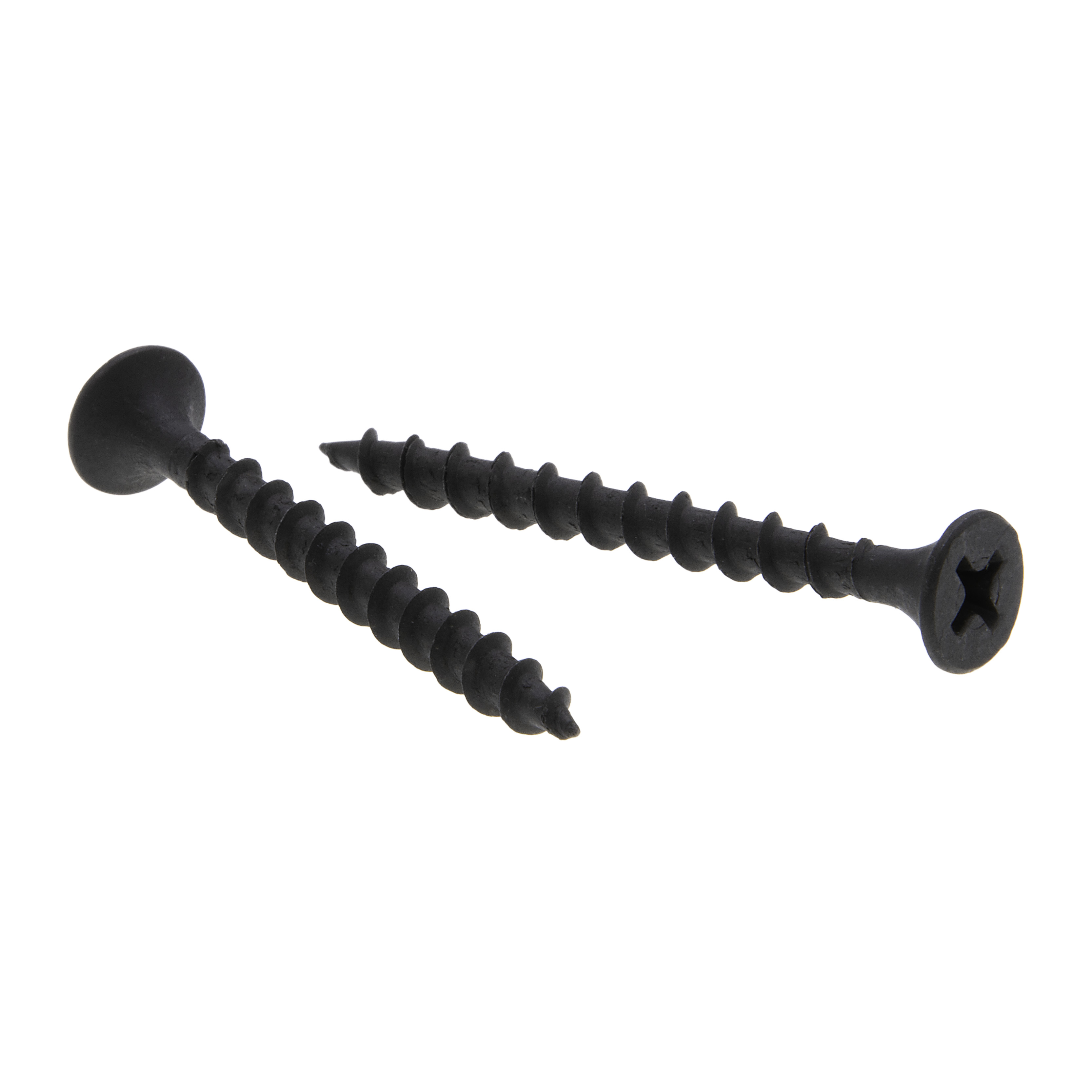 6 x 1-1/4 Bugle Hd Phillips Drywall Screw Coarse Black Phosphate u/m 100