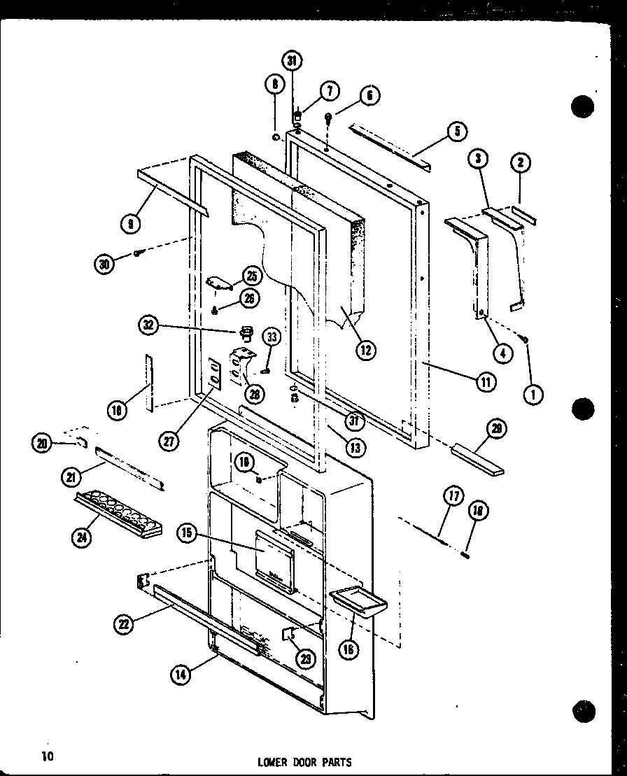 06 - LOWER DOOR PARTS