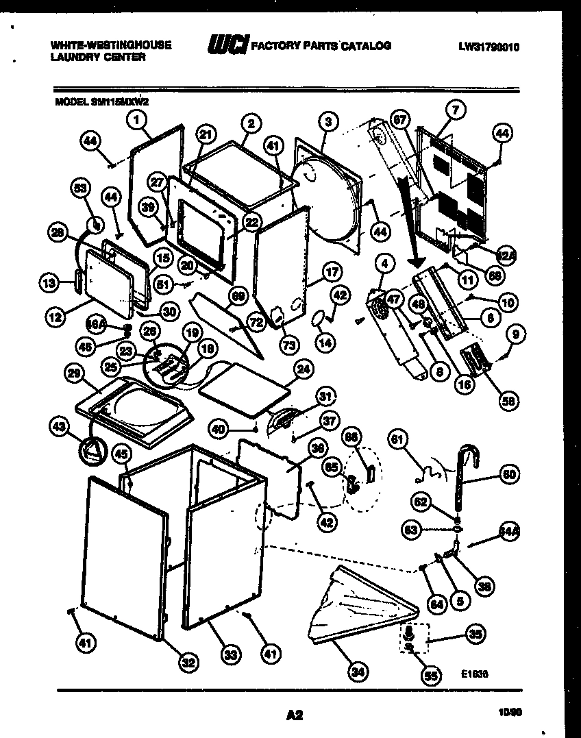 02 - CABINET PARTS AND HEATER