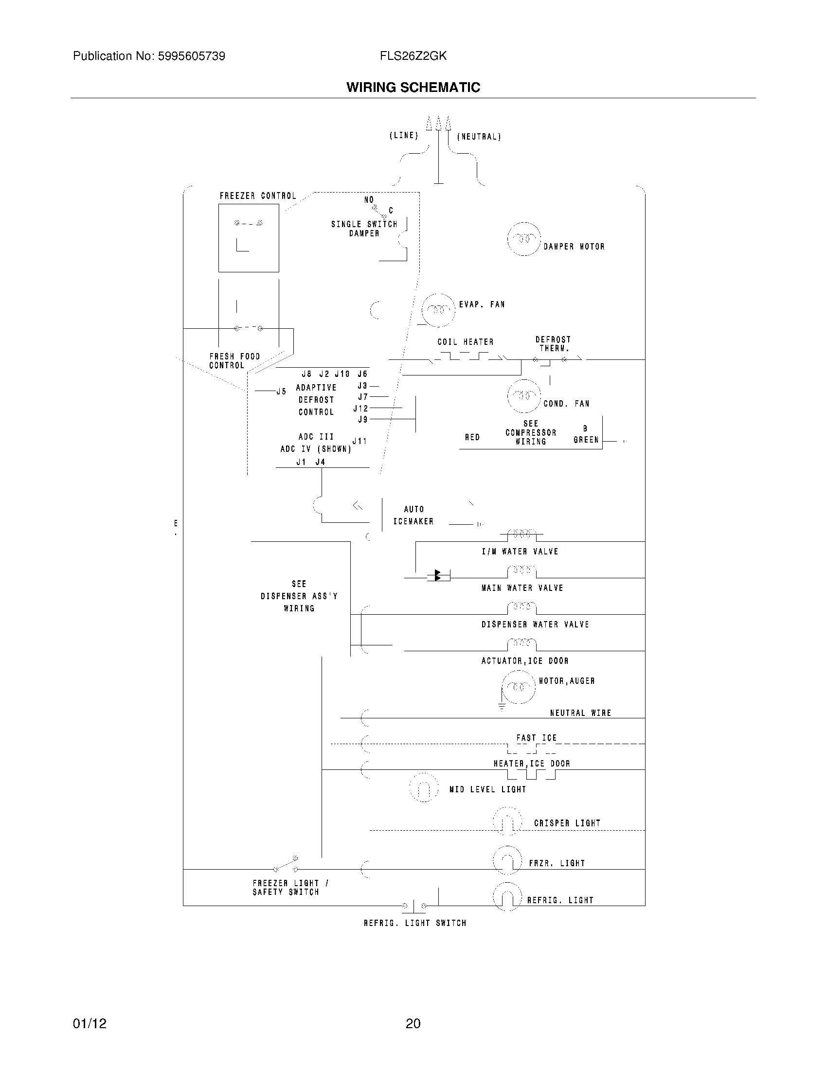 20 - WIRING SCHEMATIC