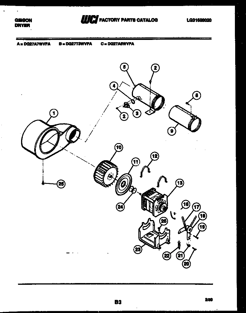 05 - MOTOR AND BLOWER PARTS
