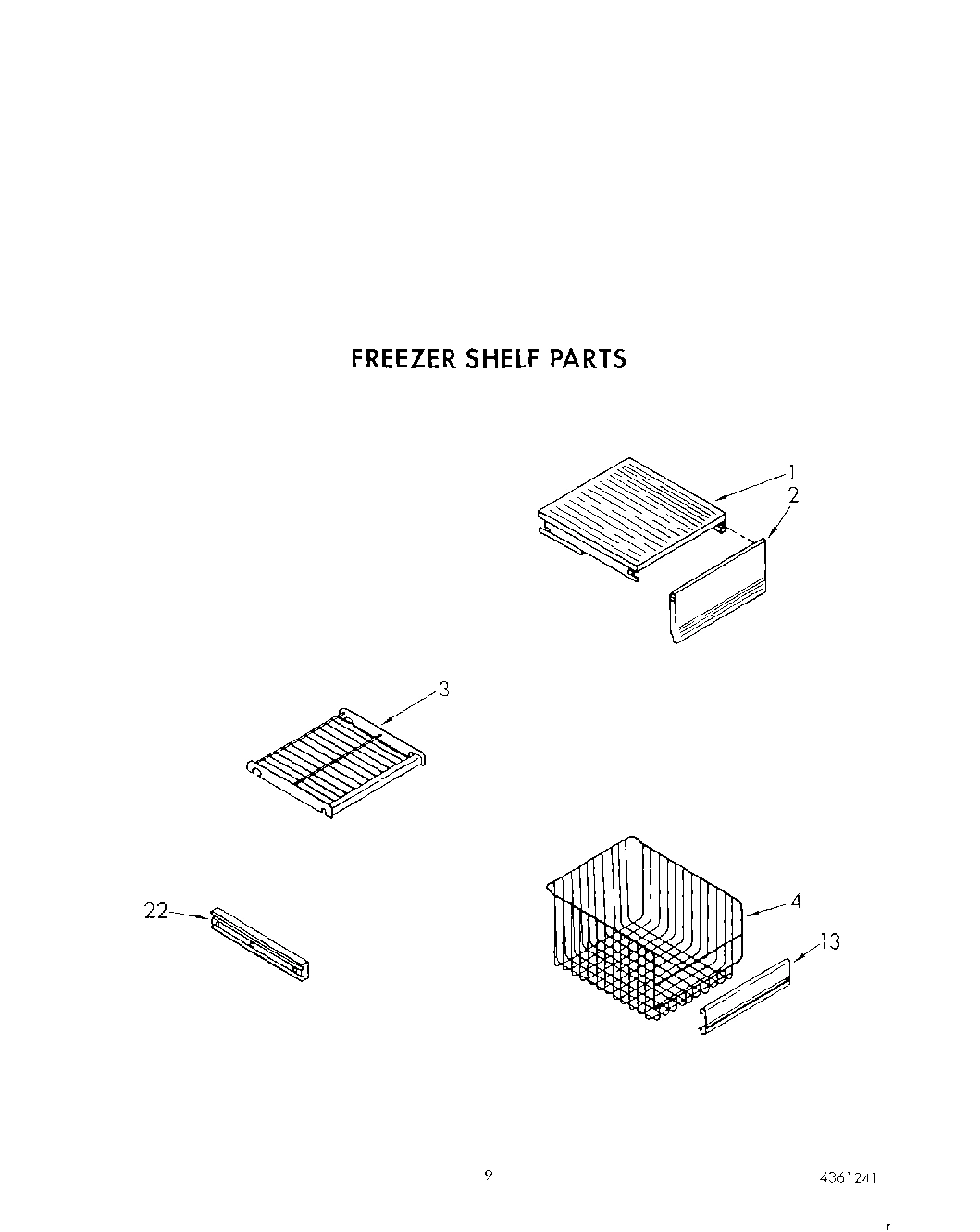 09 - FREEZER SHELF