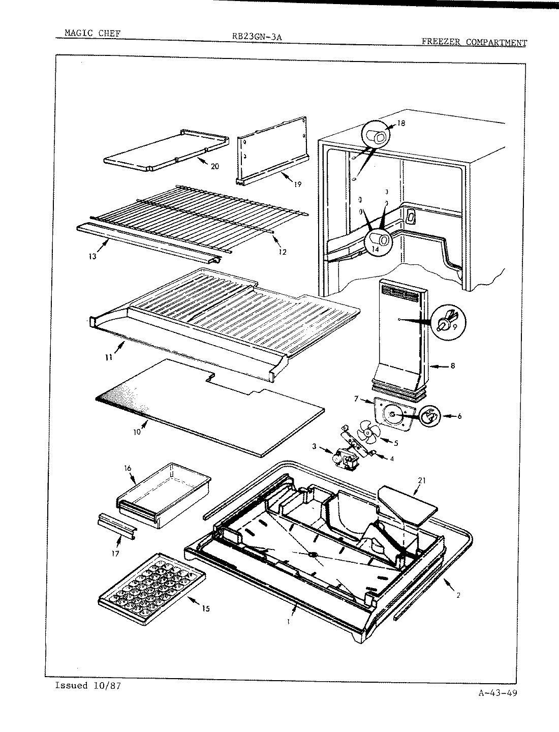01 - FREEZER COMPARTMENT