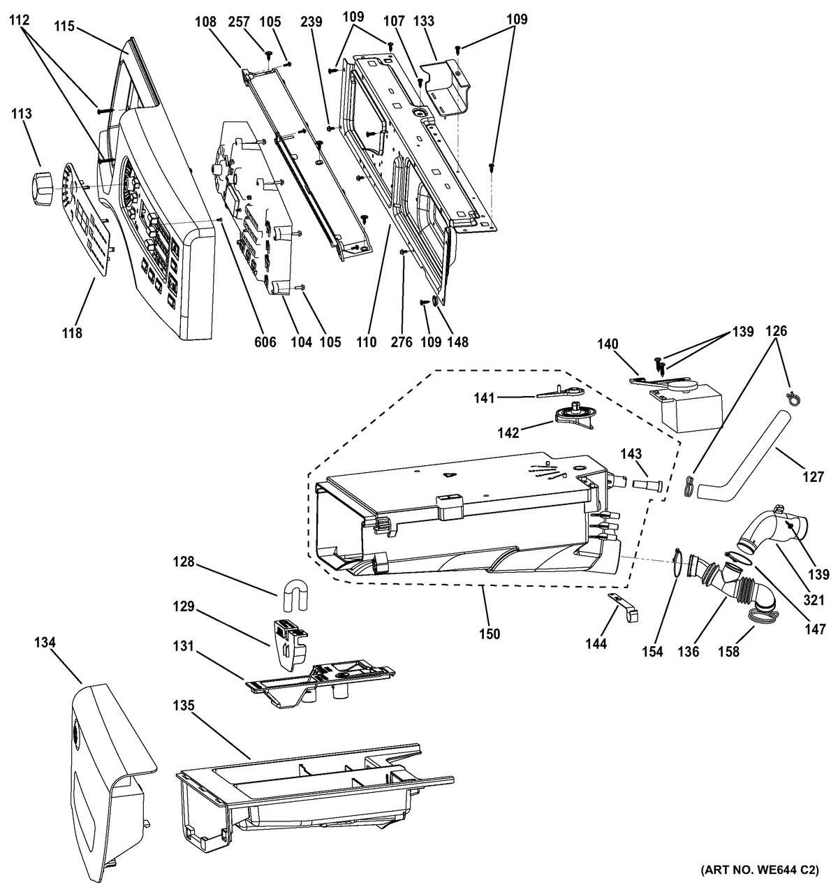 CONTROLS & DISPENSER